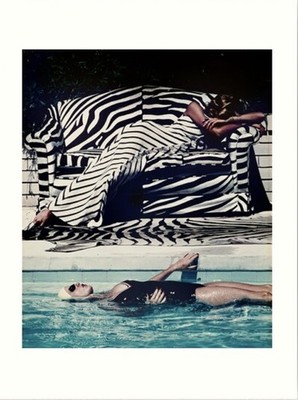 Helmut Newton Pool at Suburban House, Melbourne Kleingedrucktes