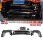 Rear Diffuser Bumper Lip For BMW G01 X3 M40i M-Sport 2018-2021 Carbon Fiber Look