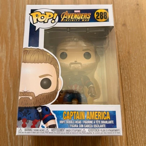 Funko Pop! Vinyl Captain America #288 Avengers: Infinity War Series 1
