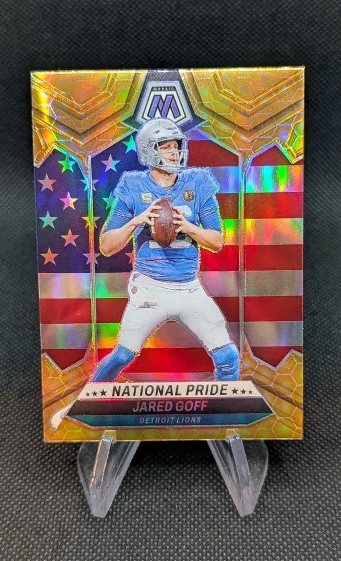 2024 Panini Mosaic National Pride Jared Goff #252 Honeycomb Prizm SSP