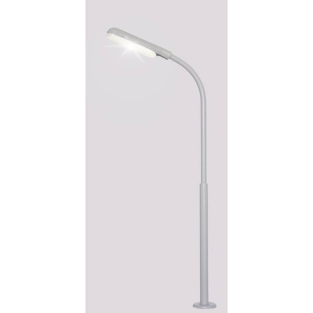 Lampadaire col de cygne H0 Viessmann 6090 luminaire miniature pour décor ferroviaire