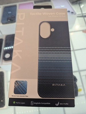 PITAKA Magnetic Slim Aramid Fibre MagEZ Case 5-Tactile Woven 16 Plus (Moonrise)