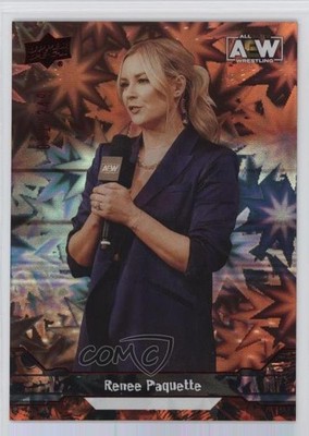 2023 Upper Deck AEW All Elite Wrestling Crew Dynamite 51/249 Renee Paquette 16vq