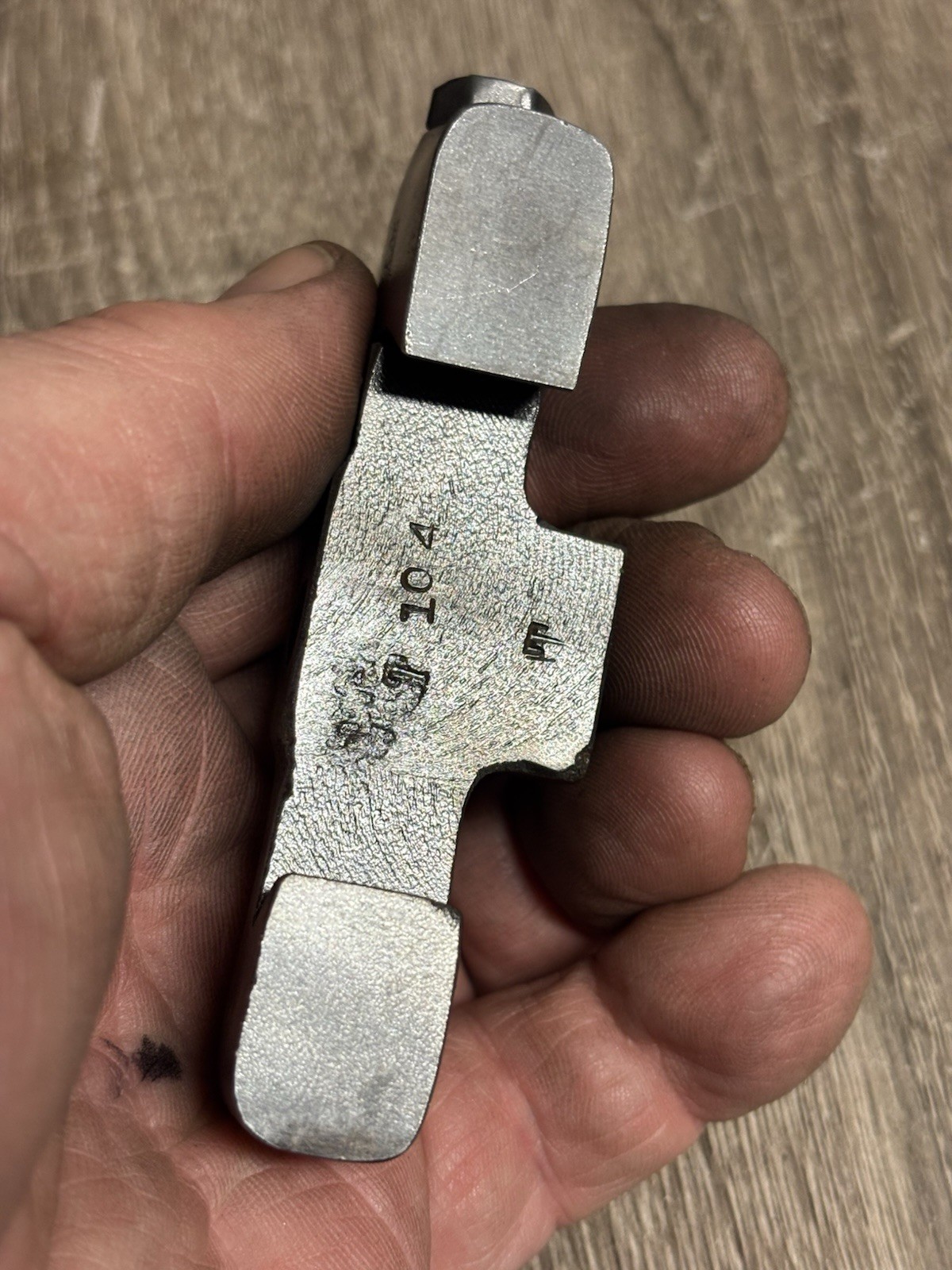 Clean Vintage South Bend Threading Stop Marked T 104 3 3/4” Long