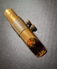 Boccaglio vecchio sassofono Berg Larsen serie Gold Grained