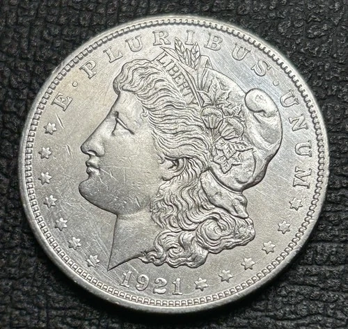 1921-D Morgan Dollar Extra Fine