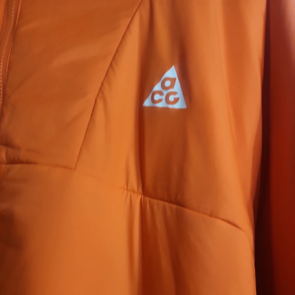 Chaqueta Nike ACG Therma-FIT ADV Rope de Dope Naranja Negra Para Hombre 2XL DV0363-893 Foto 3 de 4