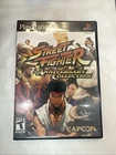 Street Fighter Anniversary Collection (Sony PS2, 2004) CIB W/ Manual