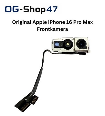 Original Apple iPhone 16 Pro Max Frontkamera Modul Selfie Kamera Flex Sensor