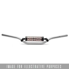 Renthal 7/8 22mm Handlebar 789-02 Silver Road Streetfighter