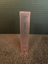 IT Cosmetics Vitality Lip Flush Hydrating Lip Gloss Soft Stain Soft Sweet Rose 
