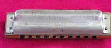 Vintage M. Hohner Marine Band Harmonica Made in Germany