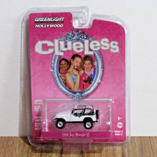 GREENLIGHT  1/64 HOLLYWOOD 1994 JEEP WRANGLER YJ CLUELESS SERIES 12