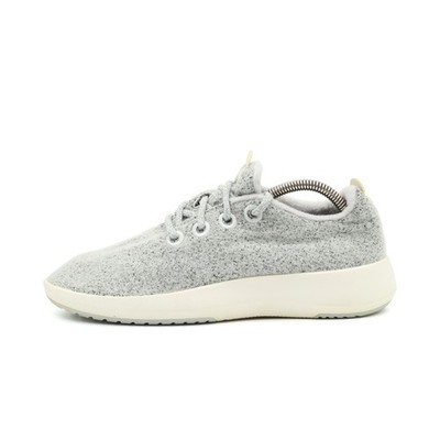 allbirds Damen wool runners sneaker grau merinowolle niedrig atmungsaktiv EU 38