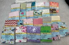 Lot of 50 Halo Bassinet Sheets 17x30 Made in USA Envelope Style Assorted