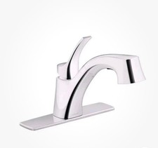KOHLER Cruce R26373-CP Single Handle Pull Out Kitchen Faucet - Polished Chrome