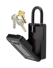 KL313 Large Capacity Key Storage Box with Resettable Code, Water Resistant Re...