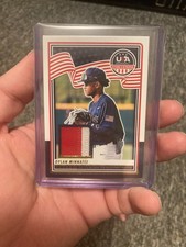 2025 Panini USA Stars & Stripes Dylan Minnatee Game Worn Patch Gold /25 