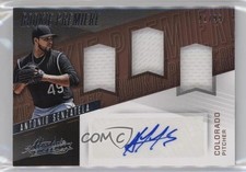 2017 Panini Chronicles 41/99 Antonio Senzatela #RPMA-AS Auto 18xy