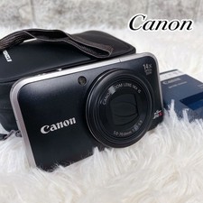 Canon PowerShot SX210 IS Digital Camera Black 14X Optical Zoom From Japan