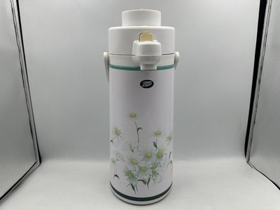 Zojirushi Boots Floral Flask Pump Air Pot Heiß/Kalt Getränkespender Vakuum 1,85L