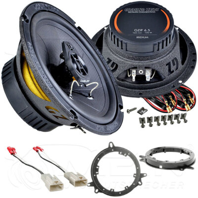 GROUND ZERO LAUTSPRECHER für TOYOTA RAV4 II 2000-2006 Heck Tür 2-Wege 120W #BL85