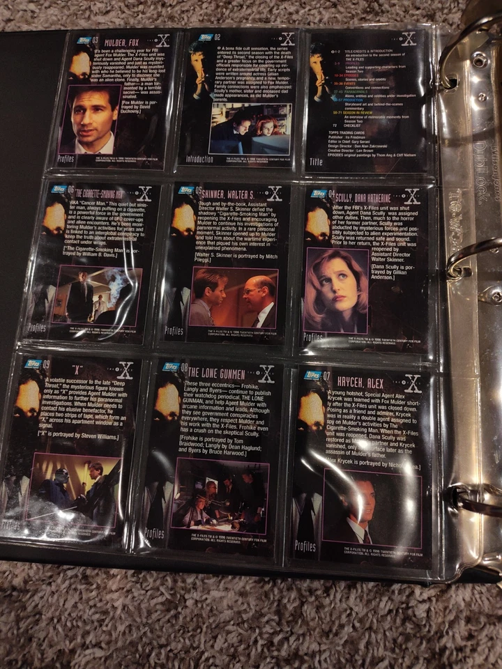 XFiles Trading Card 1996 170 Trading Cards - Image 2 of 4