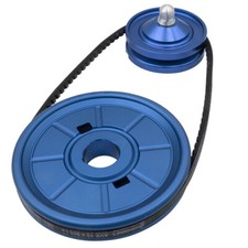 Empi 18-1128 Vw Bug Crankshaft Pulley Kit Blue Anodized Wtiming Marks Empi 18-1128 Vw Bug Crankshaft Pulley Kit Blue Anodized Wtiming Marks