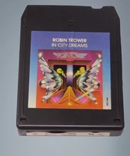 Robin Trower - In City Dreams 8-Track Tape -Good pads & splice