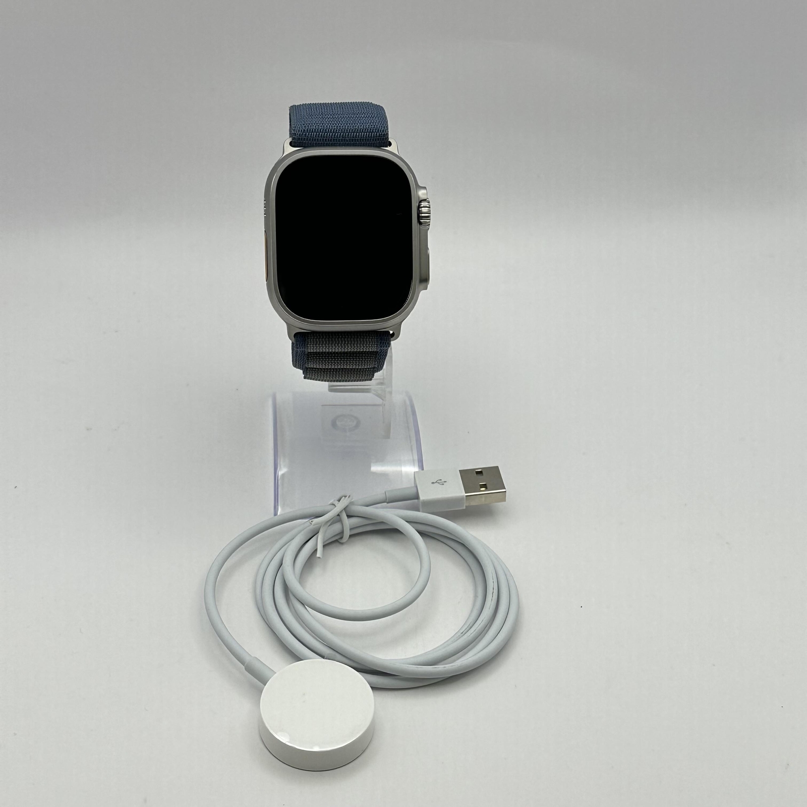 Apple Watch (Ultra 2) 49mm Titanium w/ Blue Alpine Loop (LTE) - Excellent Cond.-image