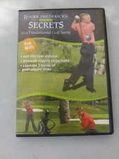 Roger Fredericks Reveals Secrets to Golf Swing Fundamental dvd 147