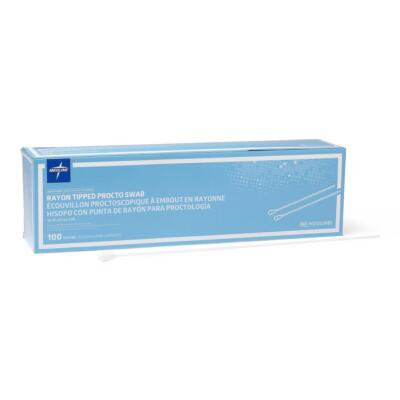 Nonsterile Procto Swab With Rayon Tip, 16'', Box of 100
