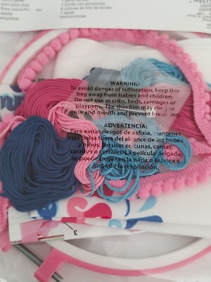 Loops + Threads Embroidery Hoop Kit Be Your Authentic Self Factory Sealed 