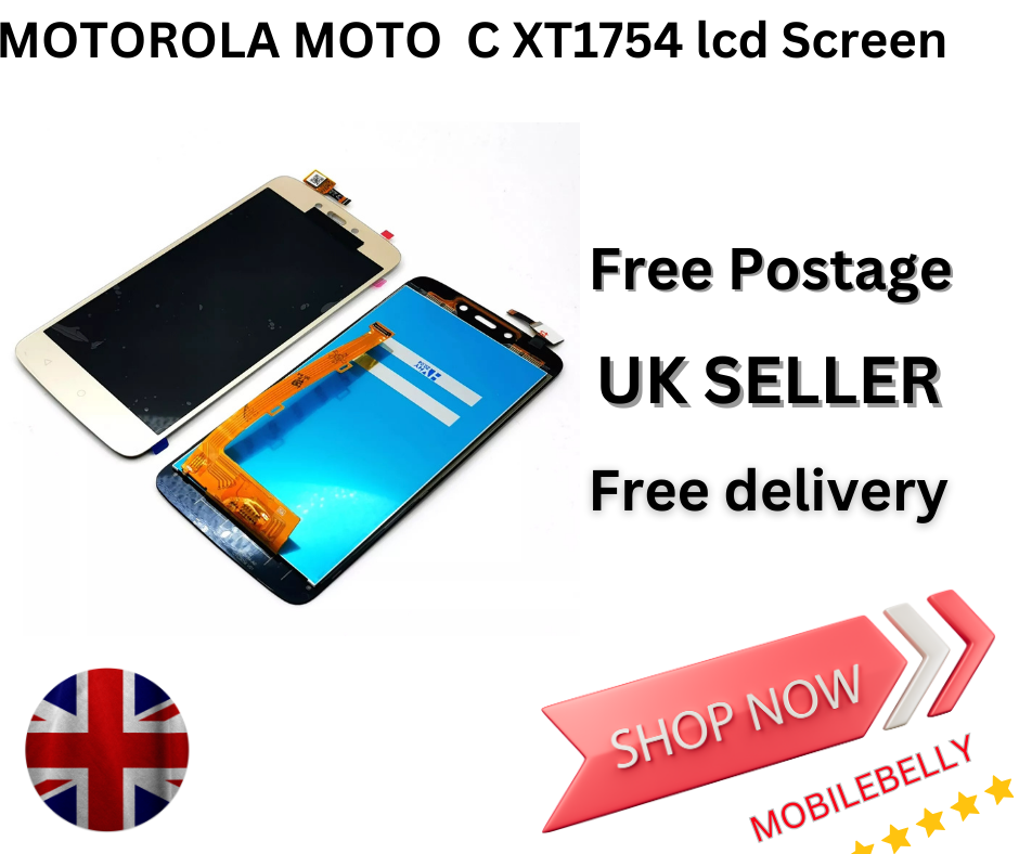 For Motorola Moto C Plus XT1723 LCD Display Complete Screen Touchscreen Gold