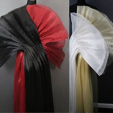 Steif Plissee Netz Steife Textur Stoff Dekor Designer Gaze f&uuml;r Kost&uuml;me