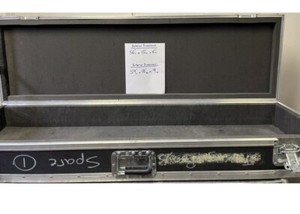 Penn Fabrication Keyboard Flight Case w/Casters Black 56" x 15" x 6" Interior.