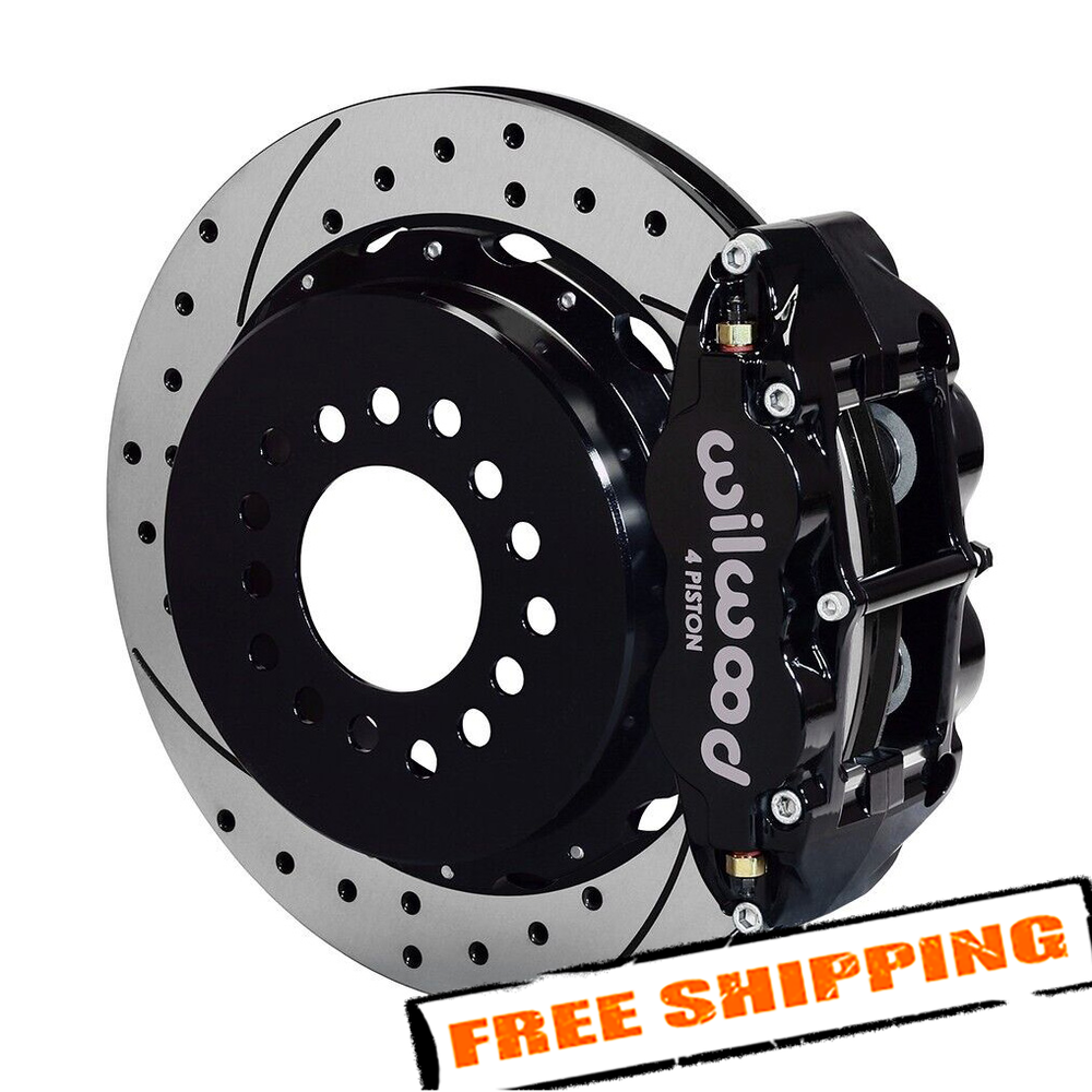 Wilwood Forged Narrow Superlite 4R Big Brake Rear Kit | GM C10/GM C15 75-86 (140-10093-DR) main image 0