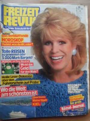+ FREIZEIT REVUE 48 - 20.11. 1986 Tony Marshall Martz R. Hayworth Burt Lancaster