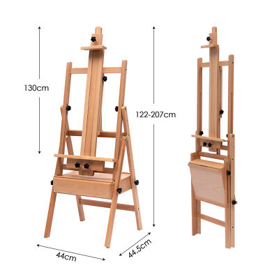 Staffeleien groß Staffelei holz stafelei Atelierstaffelei Kiefer Standstaffelei 