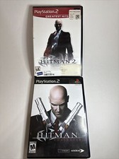 Hitman Contracts & 2: Silent Assassin PS2 (Sony PlayStation 2) Tested Working