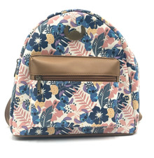Disney Lilo  Stitch - Stitch Faces Tropical Leaves Bioworld Mini Backpack