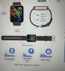 Letsfit E21-PRGD Smartwatch (burgundy & rose gold) — photo 4