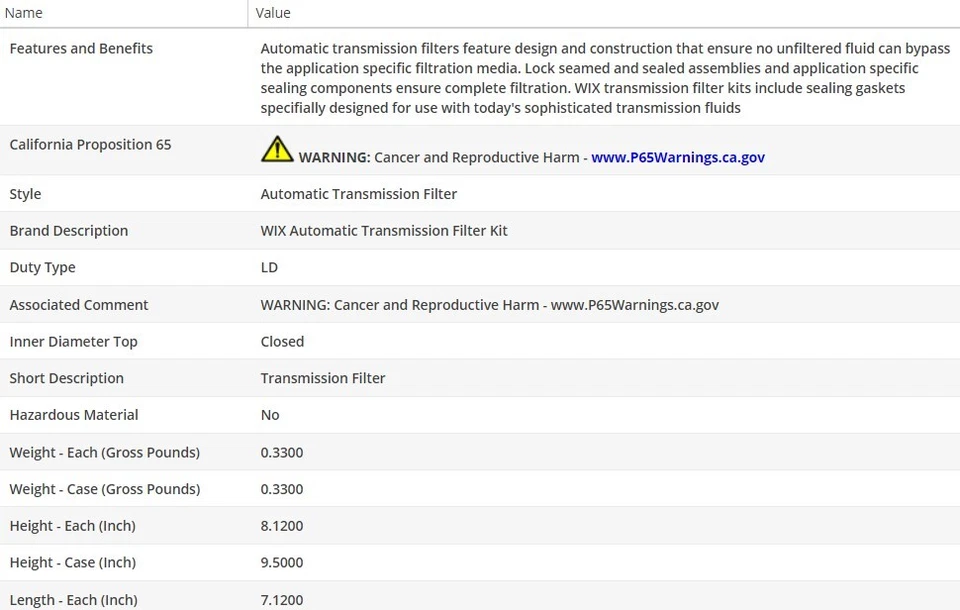 Filtro de aceite tipo OEM WIX para MERCEDES-BENZ C55 AMG 2007 V8-5,4 L Foto 3 de 4