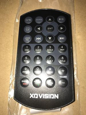 XO VISION RM2000-19 RM-3000 DVD PLAYER REMOTE CONTROL NEW