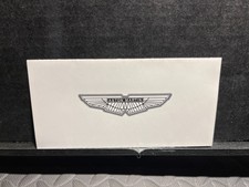 ORIGINAL VINTAGE NEW CAR SALES BROCHURE ASTON MARTIN LAGONDA FOLD OUT