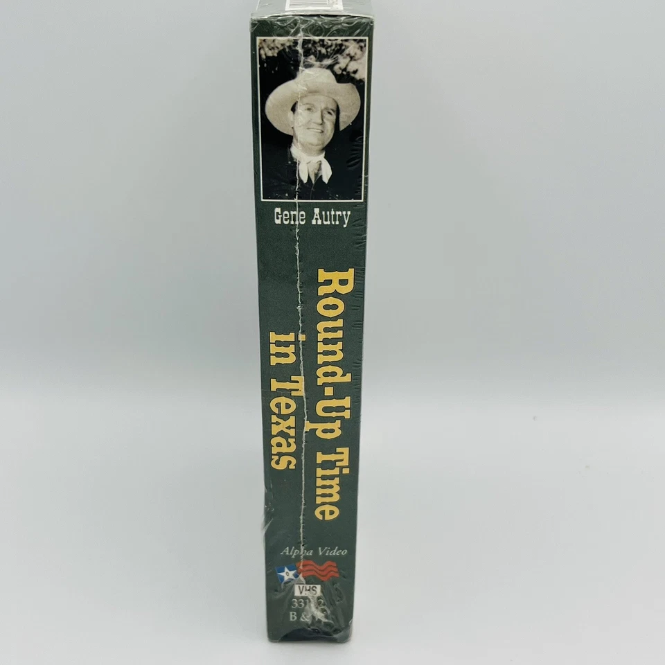 Round Up Time in Texas VHS Gene Autry, Smiley Burnette, Brand NEW SEALED - Image 4 of 4