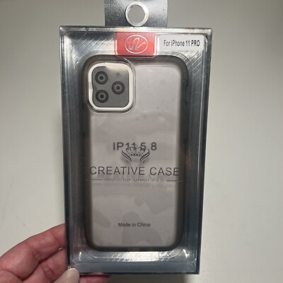 IPHONE 11 PRO GRAY AND CLEAR iPhone Case