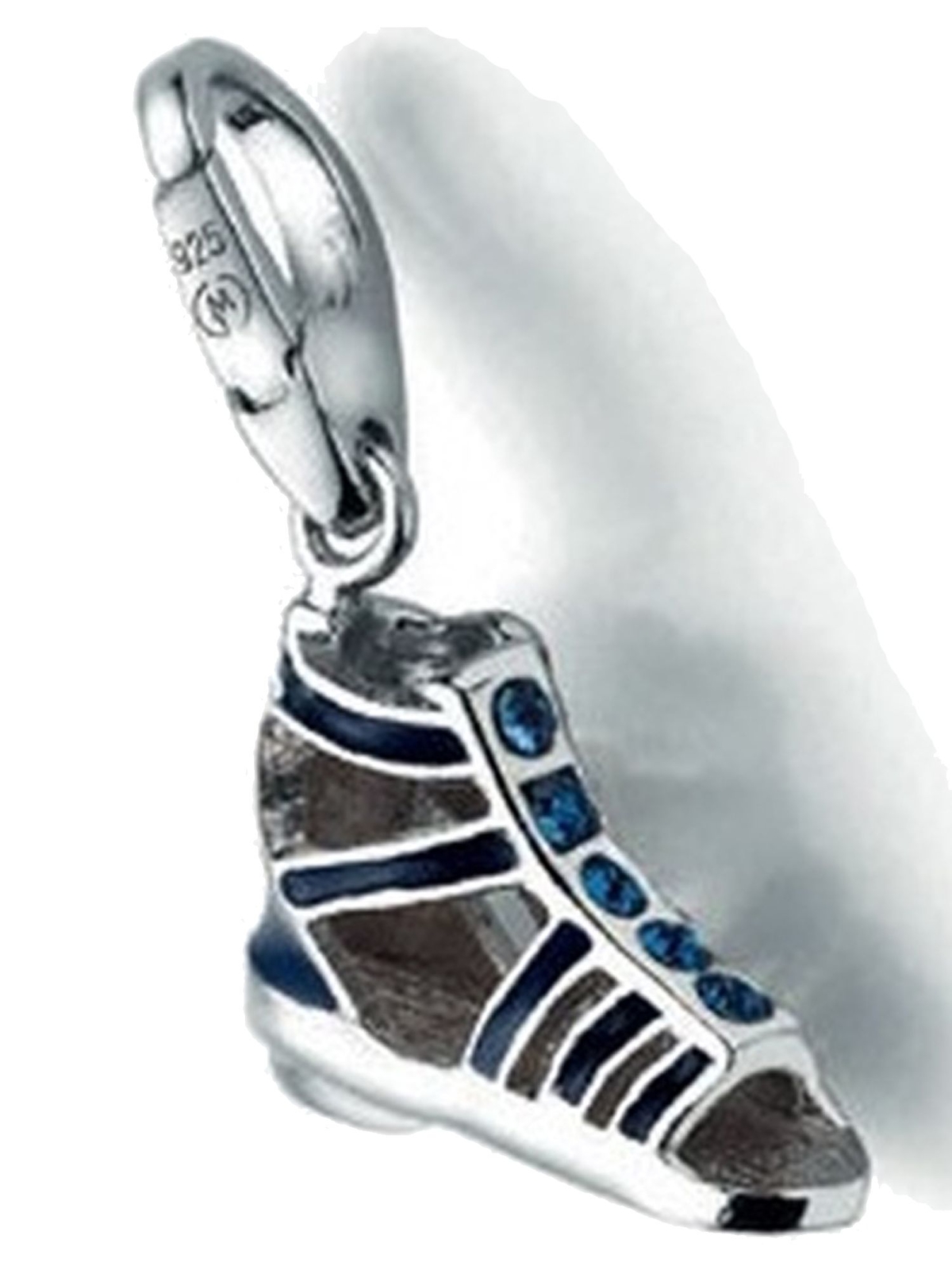 ДЖОРДЖИО МАРТЕЛЛО 1138 ДАМЕН ШАРМ ЗИЛЬБЕР САНДАЛЕ БЛАУ