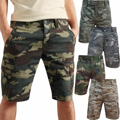 mens camo chino shorts