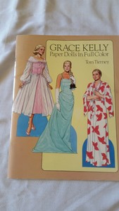 grace kelly paper dolls